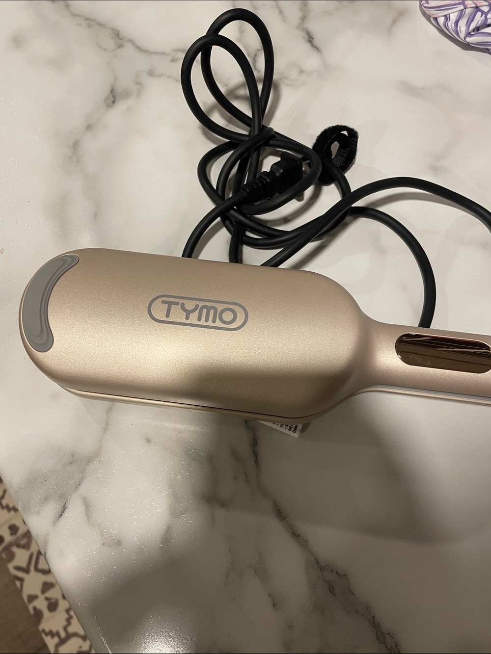 TYMO Rose Gold Rovy Wave Curling Iron